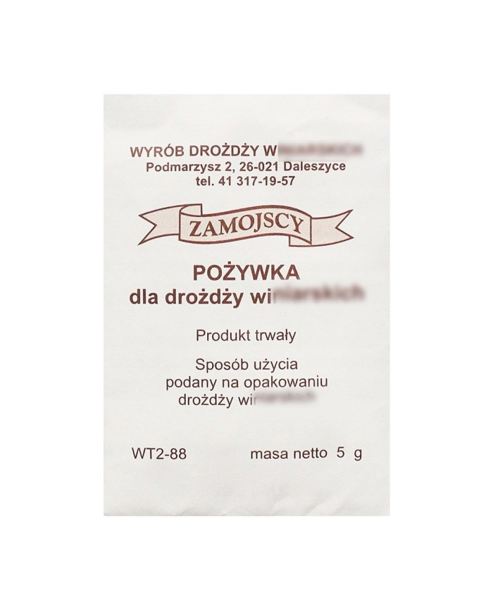 Pożywka dla drożdży