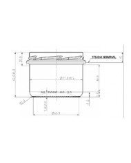 Słoik 235 ml PROSTY 4752 szt LUZ
